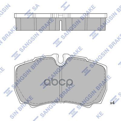Колодки задние SANGSIN BRAKE SP1843